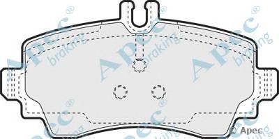 APEC BRAKING pad1294 -  Комплект тормозных колодок, дисковый тормоз